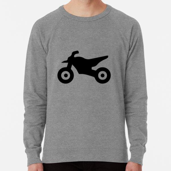 Dual Sport Motorcycle Silhouette Sweatshirt
