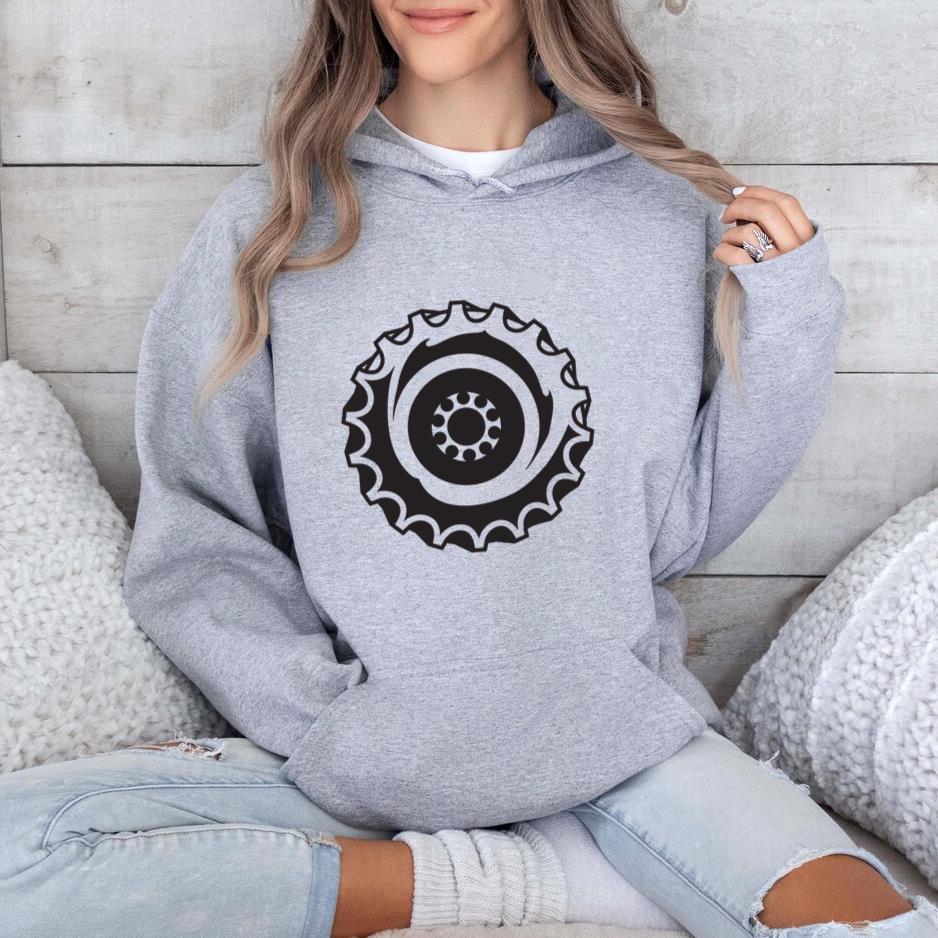 Image Of A Bicycle Wheel Hoodie