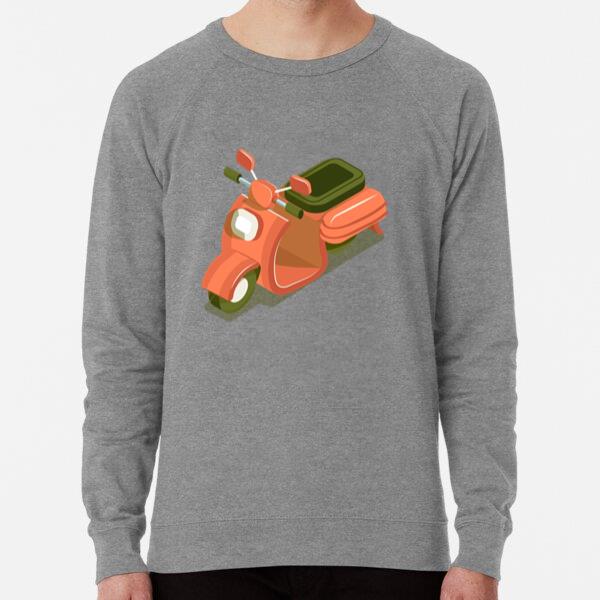 Isometric Transport Motorbike Sweatshirt