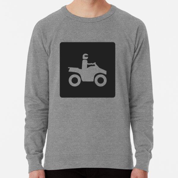 Man Riding A Motorbike Square Icon Motorbike Sweatshirt