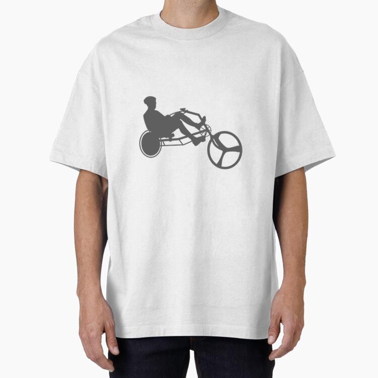 Man Riding Recumbent Bike T-Shirt
