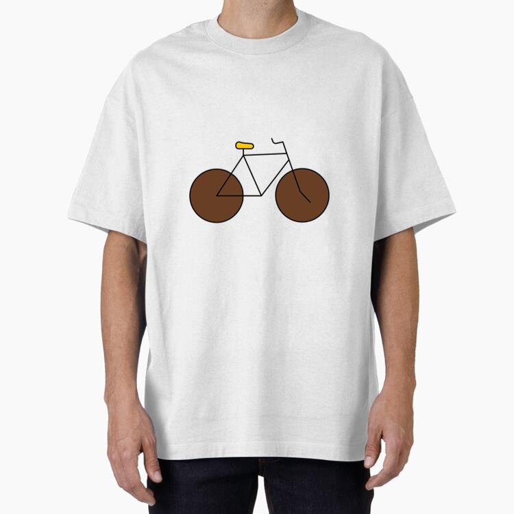 Monoline Color Stroke Bicycle T-Shirt