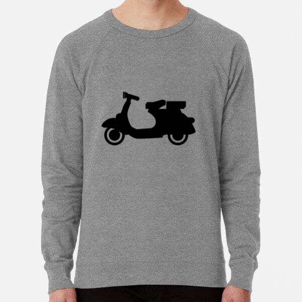 Motor Scooter Motorcycle Silhouette Sweatshirt
