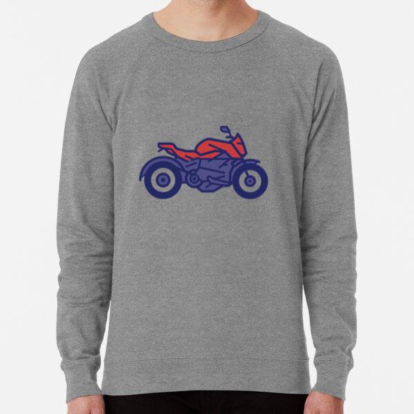 Motorbike Color Stroke Red And Purple Sweatshirt