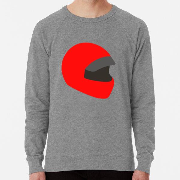 Motorbike Helmet Flat Sweatshirt
