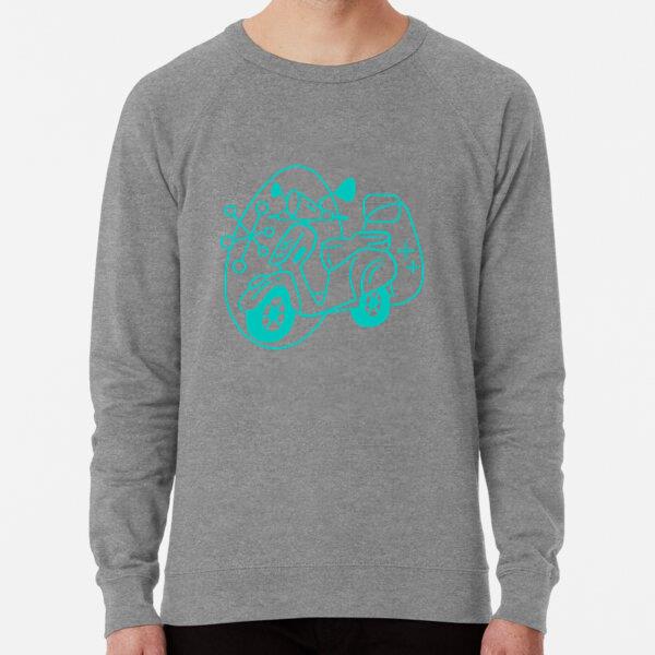 Motorbike Retro Simple Transport Sweatshirt