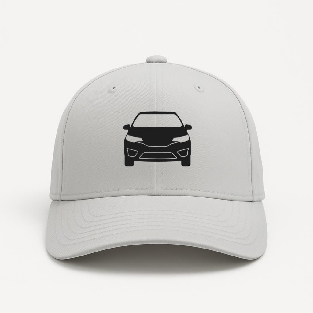 Suv Car Front View Silhouette Cap